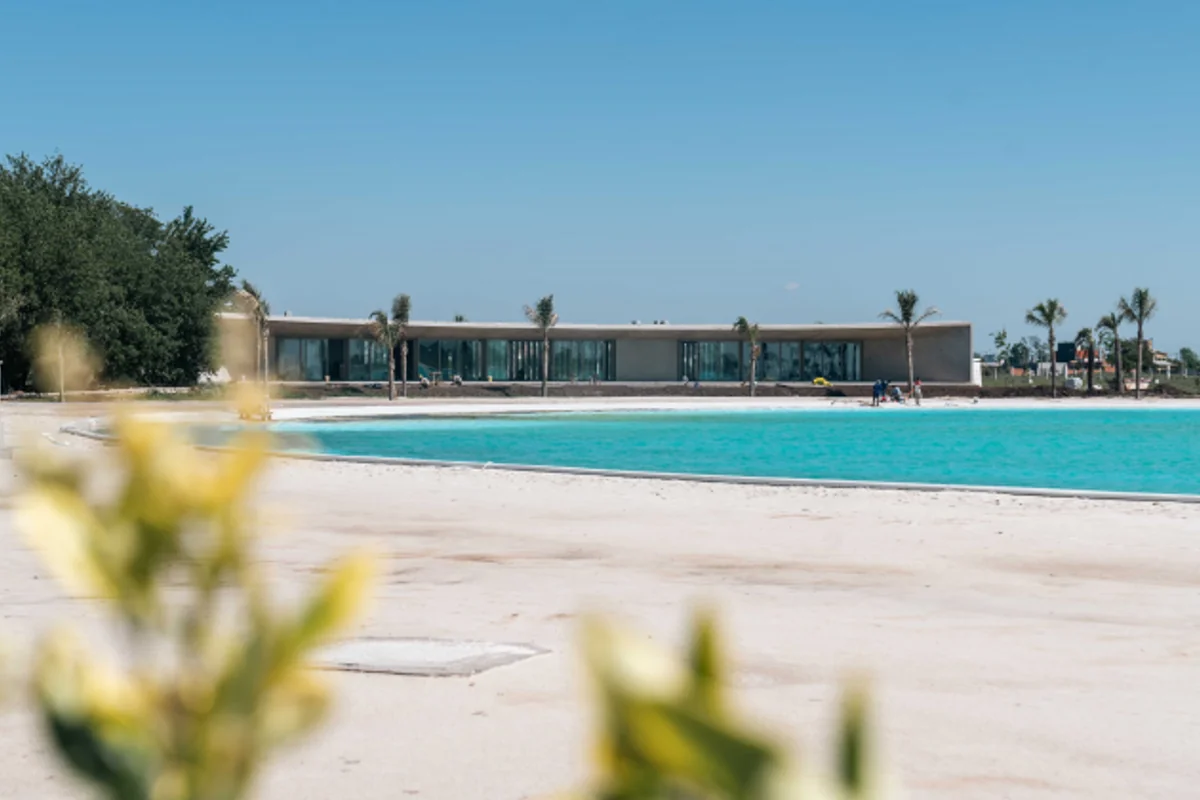 Vista aérea del barrio